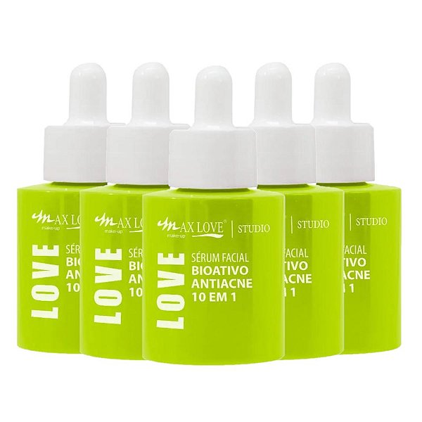 06 Serum Antiacne Bioativo 10 em 1 Max Love Atacado