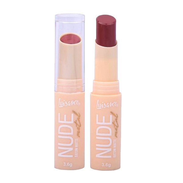 Luisance - Batom Matte Nude Metal COR 02