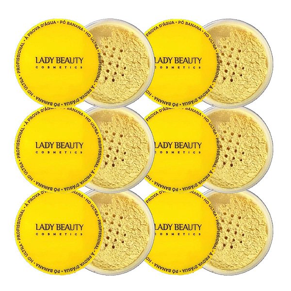 Lady Beauty - Po Banana Prova Dagua HD Ultra LB09 - 12 Und