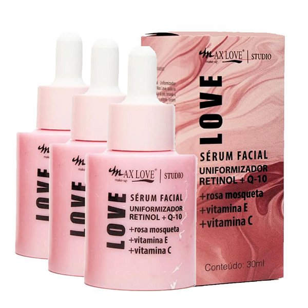 Max Love - Serum Uniformizador Retinol + Q-10 - 6 Und