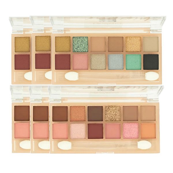 Pink 21 - Paleta de Sombras Shippar CS4255 - 6 Und