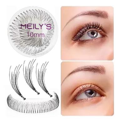 Meilys - Cilios em Tufos 10mm CCT30 - 6 Und