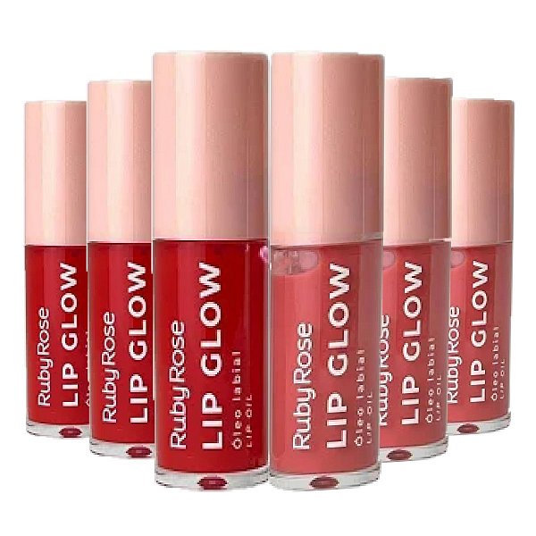 Ruby Rose - Lip Oil Glow Óleo Labial L6502 - 6 Und