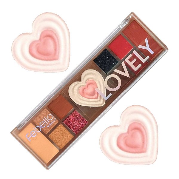 Febella - Paleta de Sombras Lovely PSO30343 (B)