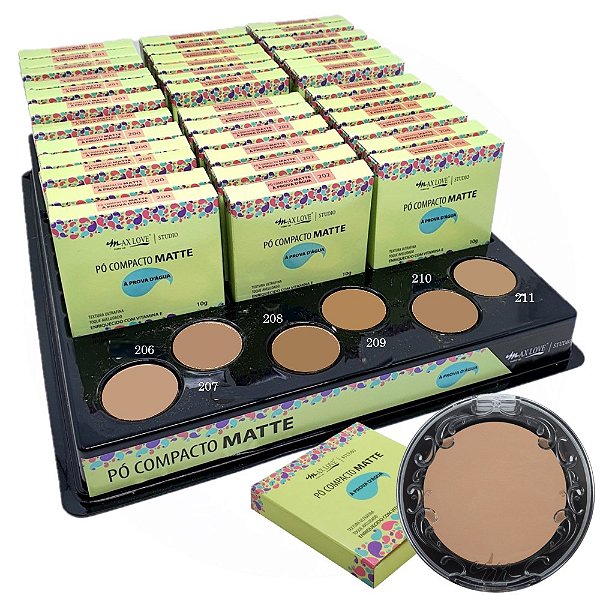 Max Love - Po Compacto Prova Dagua 206 a 211 - 30 Und