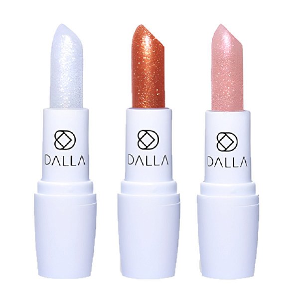 Dalla - Lip Balm Unique Shine Glitter DL0911 - 6 Und