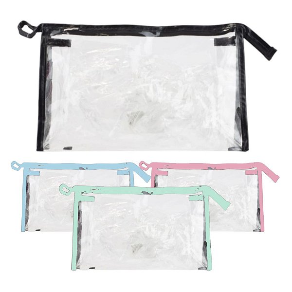 Rubys - Necessaire Transparente NEC002A - 6 Und