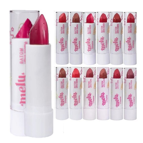 Ruby Rose - Batom Ultra Matte Melu RR8521 G4 - 12 Unid