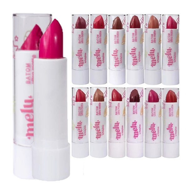 Ruby Rose - Batom Ultra Matte Melu RR8521 G5 - 72 Unid