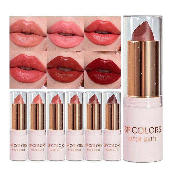 SP Colors - Batom Matte 6 tons SP323 - 12 Und