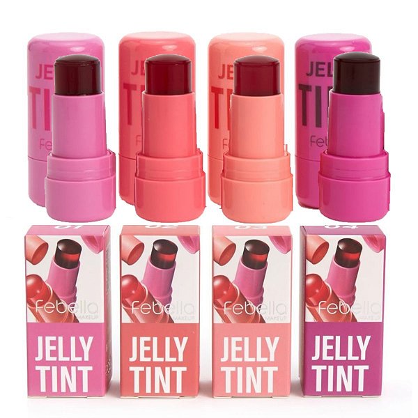 Febella - Blush Jelly Tint Gelatinoso BLU50614 - 4 Und
