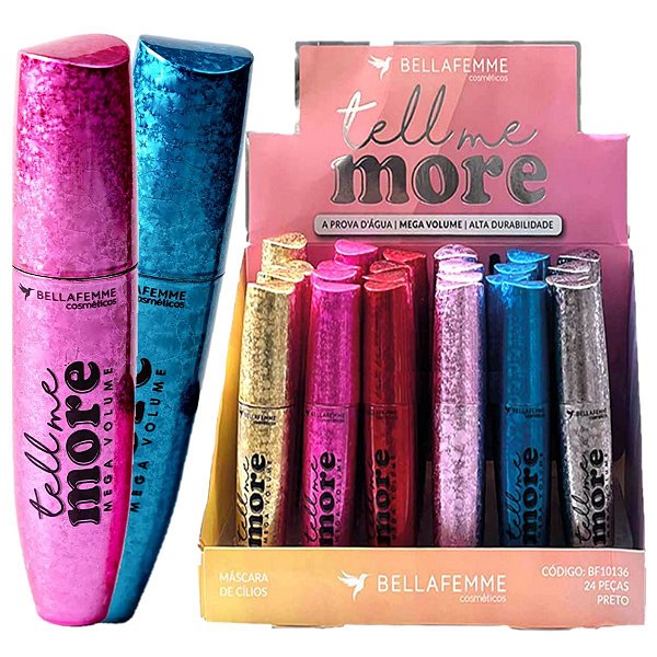 Bella Femme - Mascara de Cilios Prova Dagua BF10136 - 24 Und
