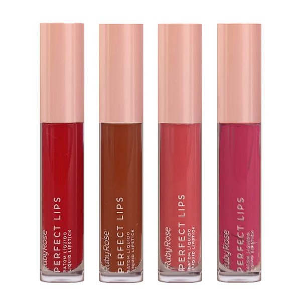 Ruby Rose - Batom Liquido Perfect Lips HB L6200 G2 - 04 Unid