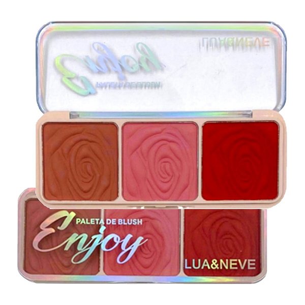 Lua e Neve - Paleta de Blush Enjoy LN07007 - COR B