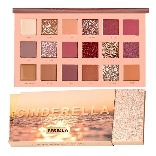 Febella - Paleta de Sombras Cinderella PSO30319