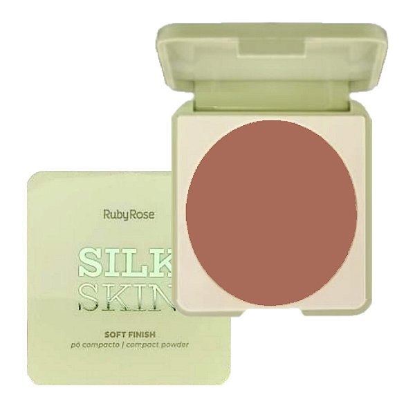 RUby Rose - Po compacto Silk Skin - Medium 02