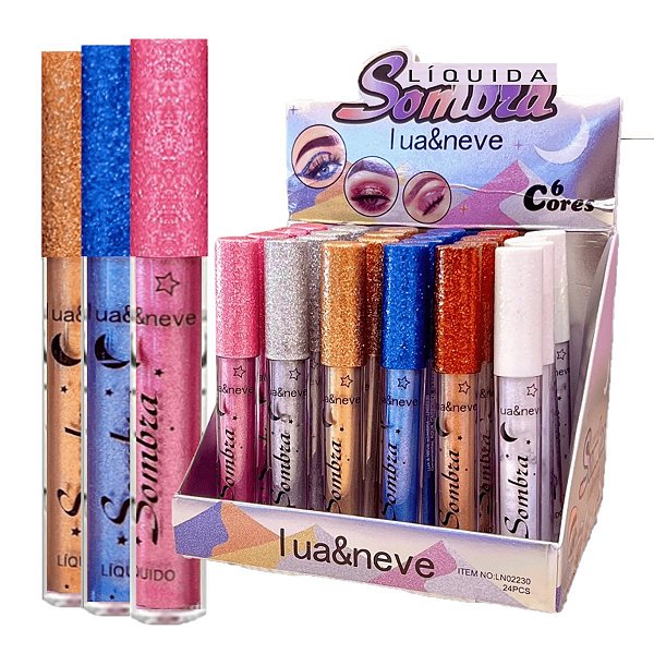 Lua e Neve - Sombra Liquida LN02230 - 24 Und
