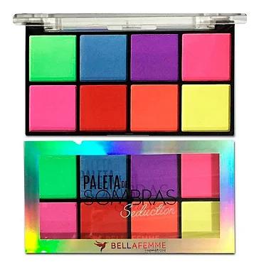Bella Femme - Paleta de Sombras Coloridas BF10058 - ( Validade : 07/25)