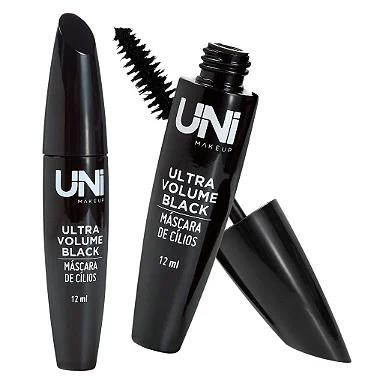 Uni Makeup - Mascara de Cilios Ultra Volume Black MA107D