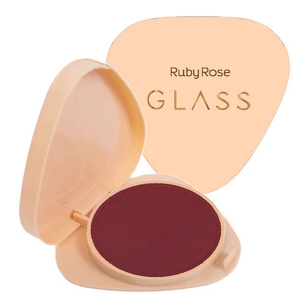 Ruby Rose - Blush Compacto GLASS HB6120 GB70 - 12 Und