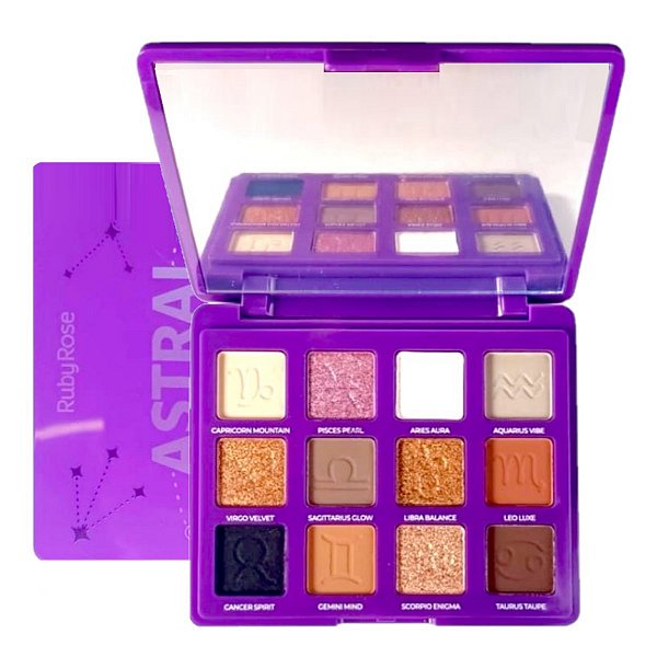 Ruby Rose - Paleta de Sombras Astral Signos HBF2601