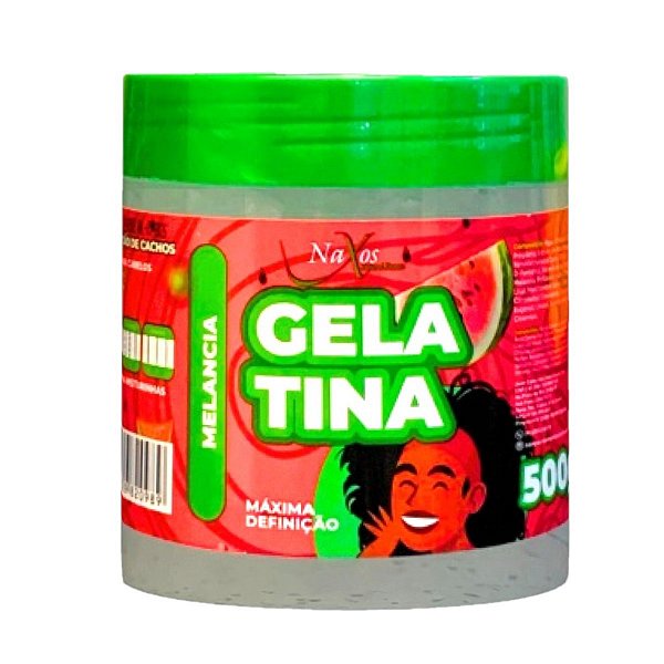 Naxos - Gelatina para Cachos Melancia