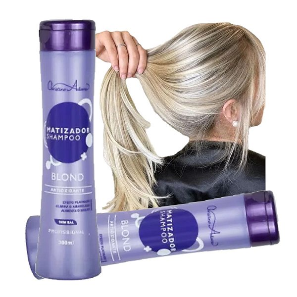 Christine Adans - Shampoo Matizador BLOND Loiro