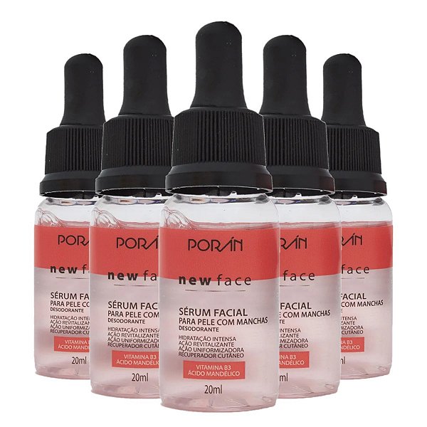 Poran - Serum New Face Manchas PR293 - 6 Und - Distribuidora