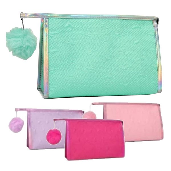 Cisne - Necessaire Pompom NECC04EJ - 6 Und