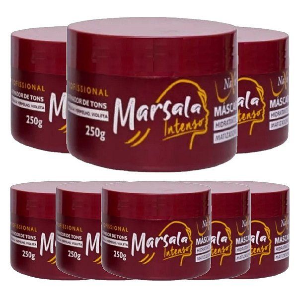 Naxos - Mascara Matizadora Marsala Intenso - 6 Und