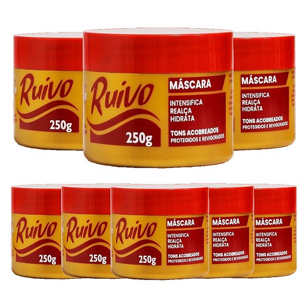 Naxos - Mascara Ruivo Realça e Intensifica - 6 Und