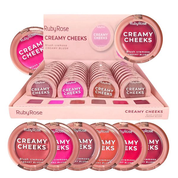 Ruby Rose - Blush Cremoso Creamy Cheeks M02 - 36 Und