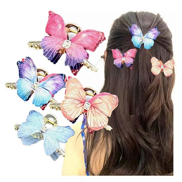 Fashion Jewelry - Presilha Borboleta HP1305 - 6 Und