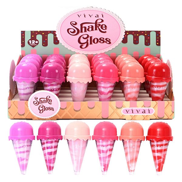 Vivai - Lip Gloss Shake Sorvete 3219 - 24 Und