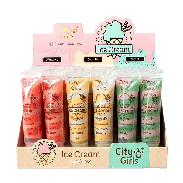 City Girls - Lip Gloss Vitamina E CG346 - 24 Und