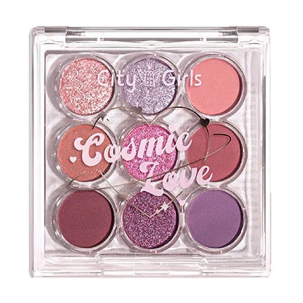City Girls - Paleta de Sombras Cosmic Love CG359 - COR C