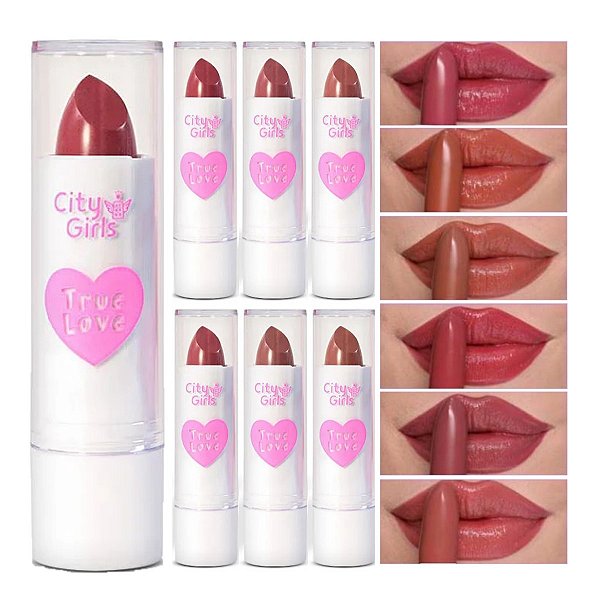 City Girls - Batom Cremoso True Love CG399 - 6 Und