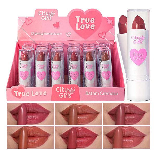 City Girls - Batom Cremoso True Love CG399 - 24 Und