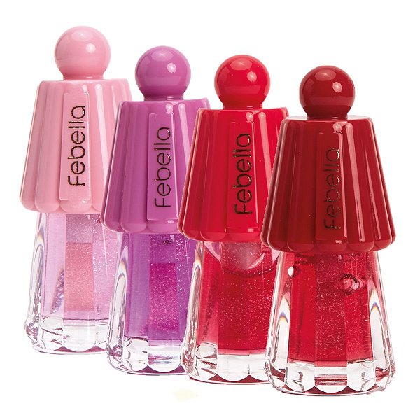 Febella - Lip Gloss Meu Favorito Glitter LG40536 - 4 Und