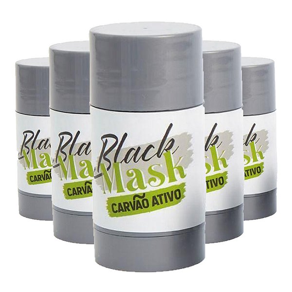 Febella - Mascara Carvão Ativo Mask Black Stick - 6 Und