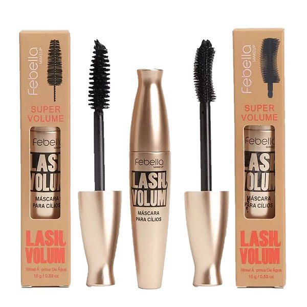 Febella - Mascara de Cilios Lash Volume MA30419 - 4 Und