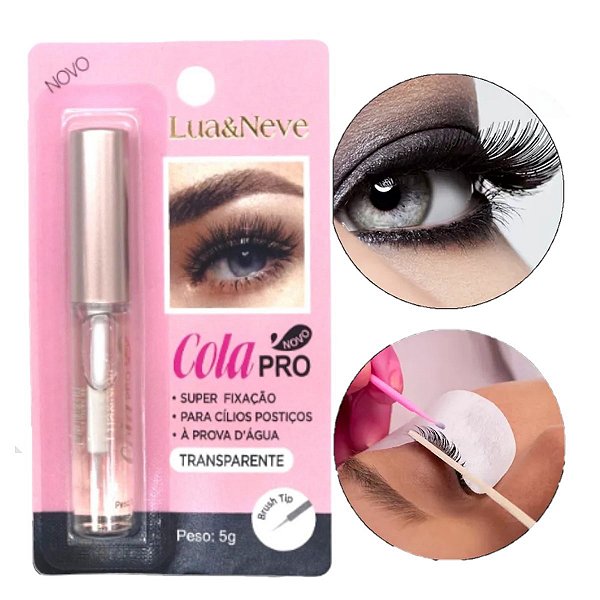 Lua e Neve - Cola para Cilios Transparente LN11002