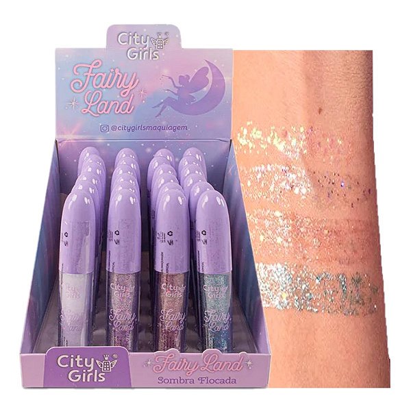 City Girls - Sombra Flocada Fada Fairy Land CG387 - 24 Und