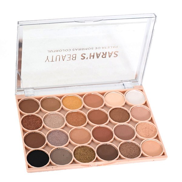 Sarah's - Paleta de Sombras 24 Cores Colorful S6266 - COR A