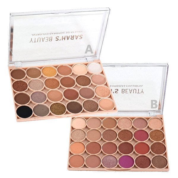 Sarah's - Paleta de Sombras 24 Cores Colorful S6266 - 6 Und