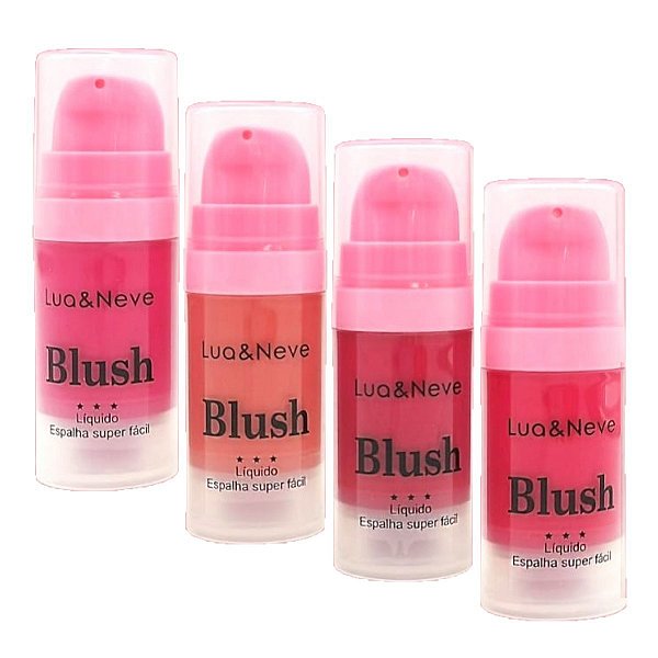 Lua e Neve - Blush Liquido Pump LN02539 - 4 Und