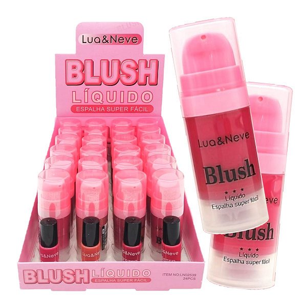 Lua e Neve - Blush Liquido Pump LN02539 - 24 Und