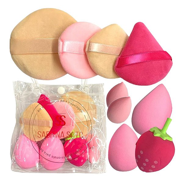 Sabrina Sato - Kit 9 Esponjas Bolsa SP2015 - 6 Kits