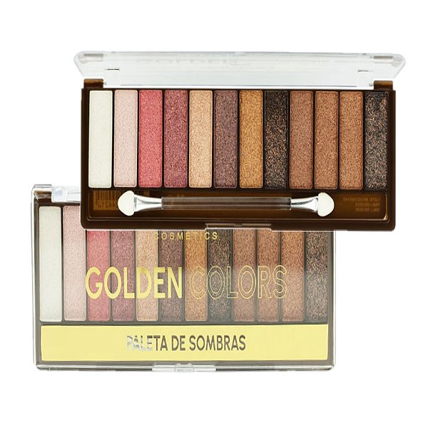 Pink 21 - Paleta de Sombras Golden CS4286 - COR 02