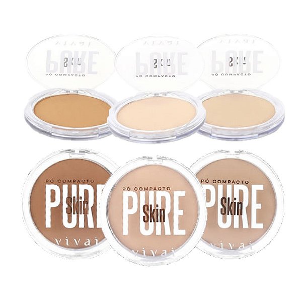 Vivai - Po Compacto Pure Skin 1211 G1 - 6 Und